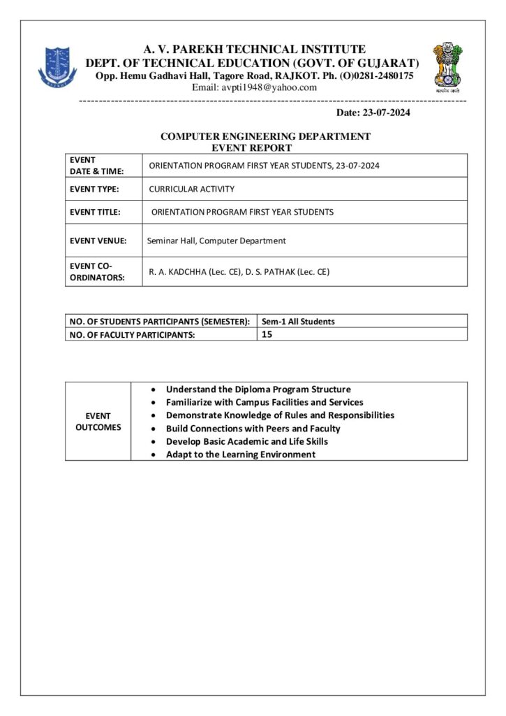 thumbnail of ORIENTATION PROGRAM EVENT REPORT 23-07-2024